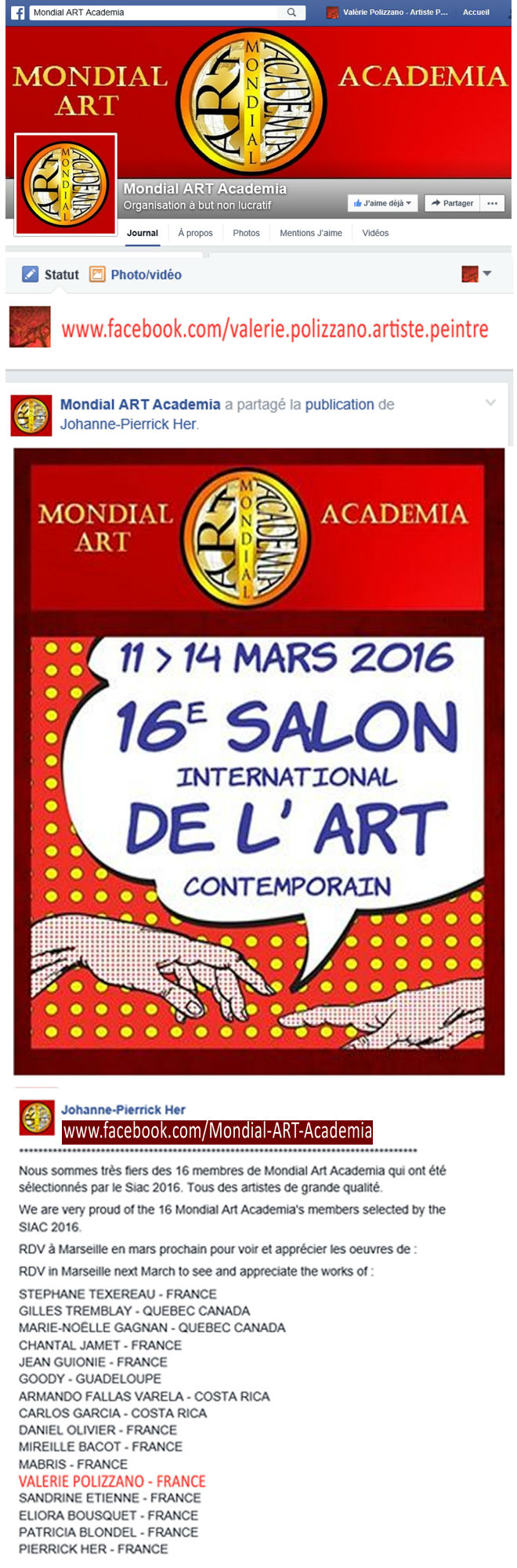 Exposants au Salon International d'Art Contemporain - S.I.A.C (...)